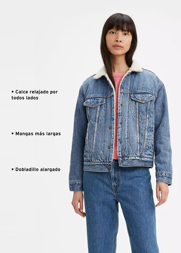 Chaquetas Ex-Boyfriend Trucker Sherpa