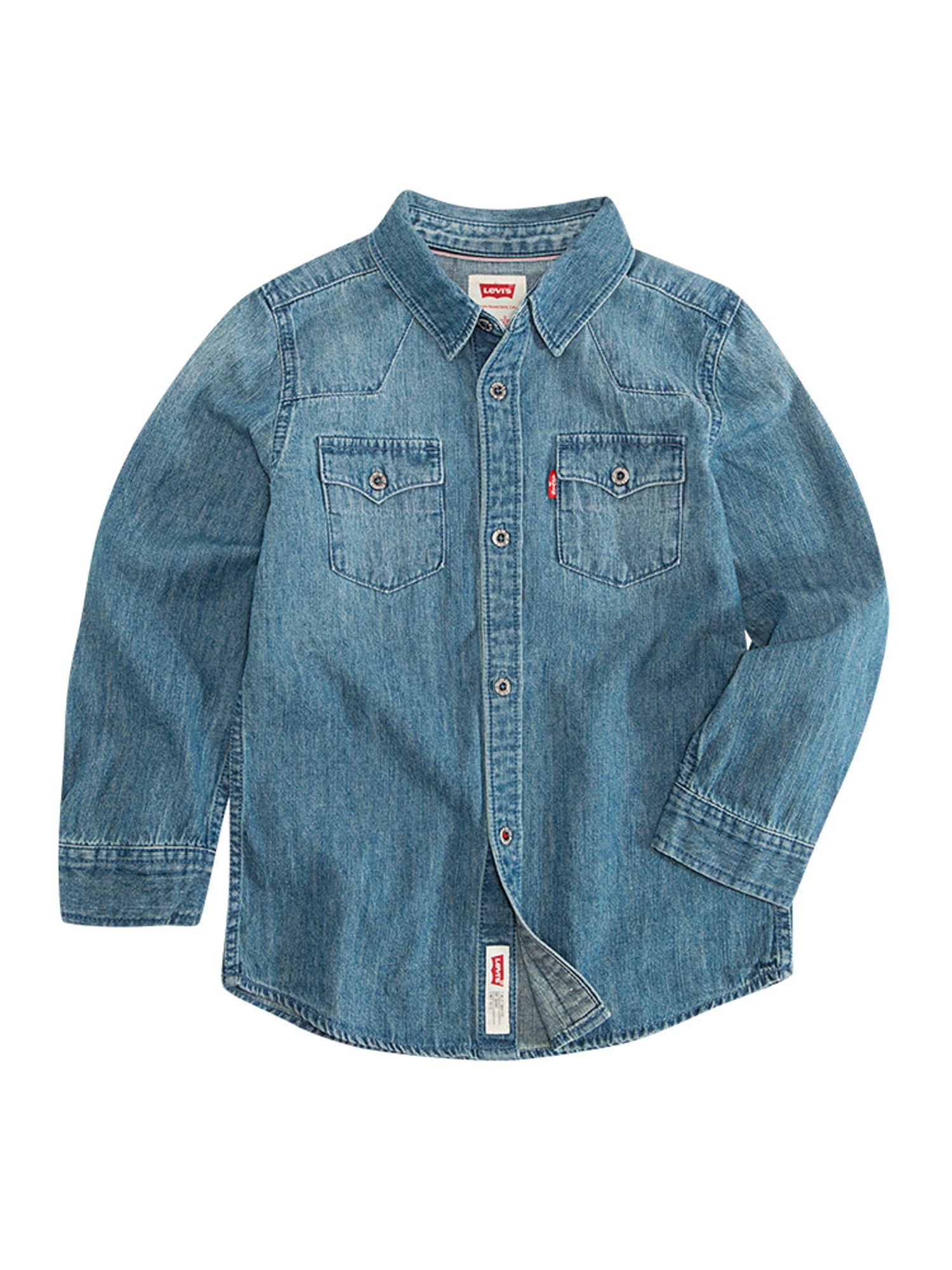 camisas de mezclilla para hombre levis