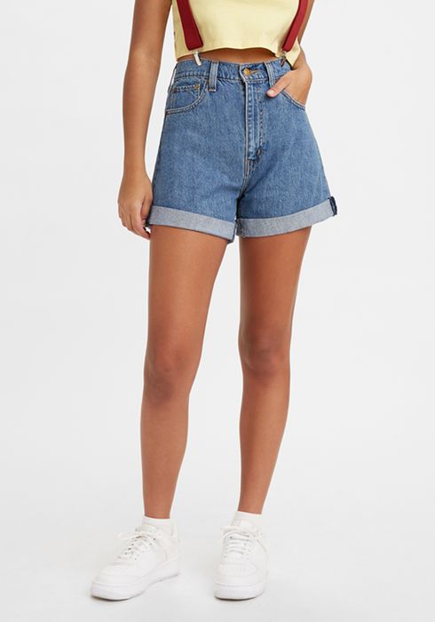 short mujer levis